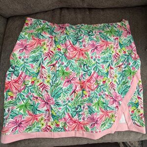 Stella Parker Sport Skort Tropical NEW WITH TAGS Size Large